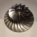 Custom 5-axis CNC Milling Titanium Turbine Impeller